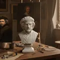 Rembrandt Harmenszoon van Rijn – Bust - Thumbnail 1