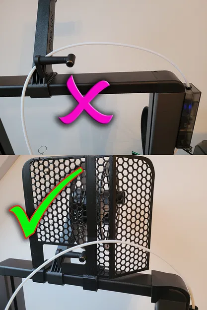 Tấm dẫn ống PTFE cho Creality Hi dùng với CFS - Image 1