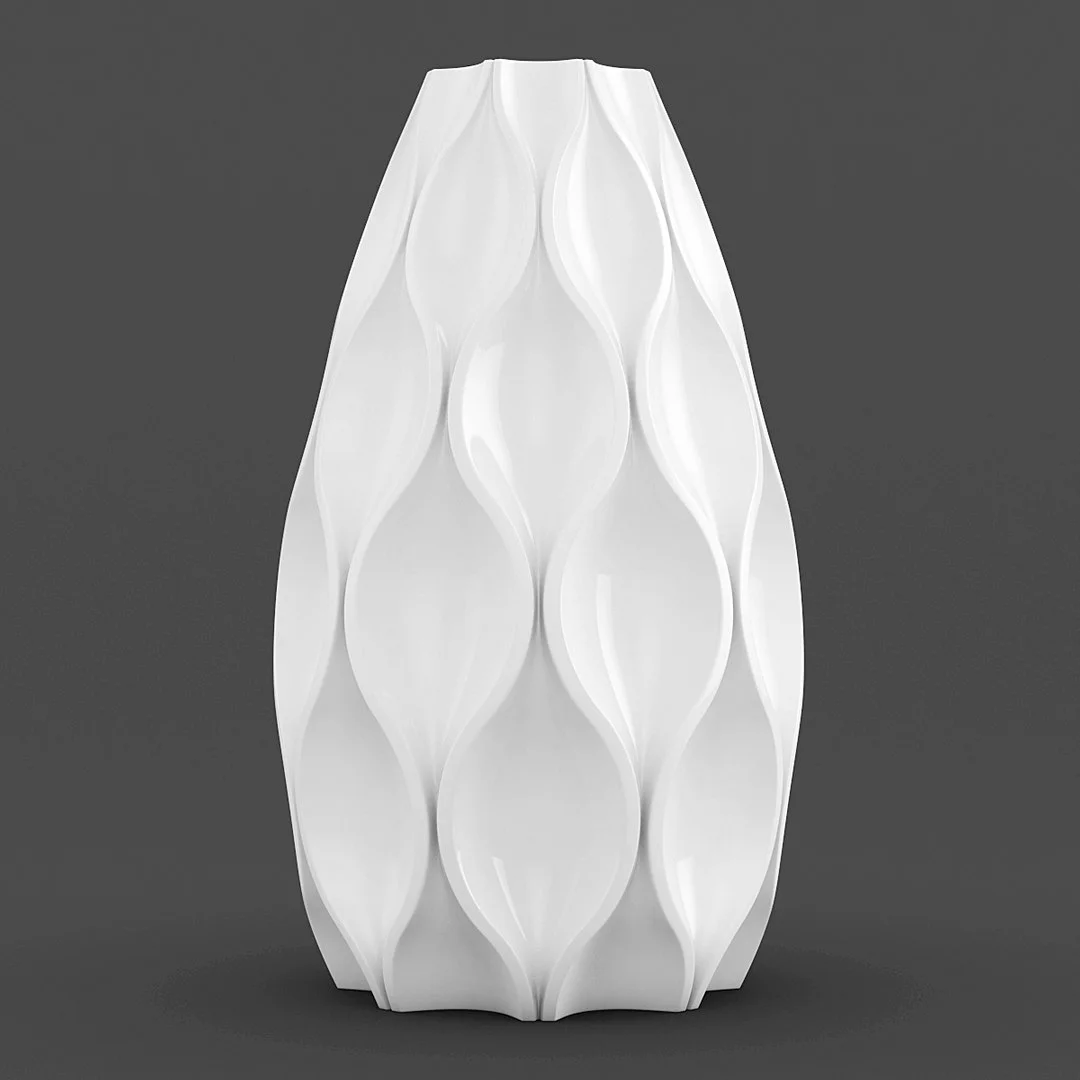 Sequence Vase 02 – Bình Hoa Hiện Đại Sẵn Sàng In 3D 1