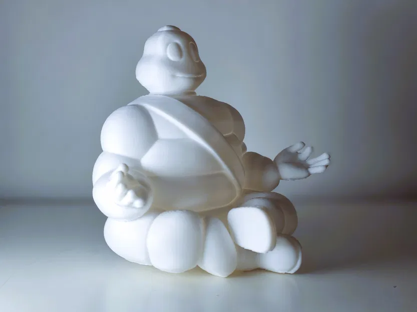Tượng Bibendum (Michelin) đang thiền - Image 2