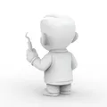 Mô hình in 3D Cartoon Dentist 3D Printable - Thumbnail 2
