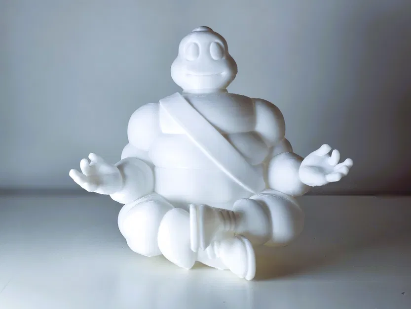 Tượng Bibendum (Michelin) đang thiền - Image 6