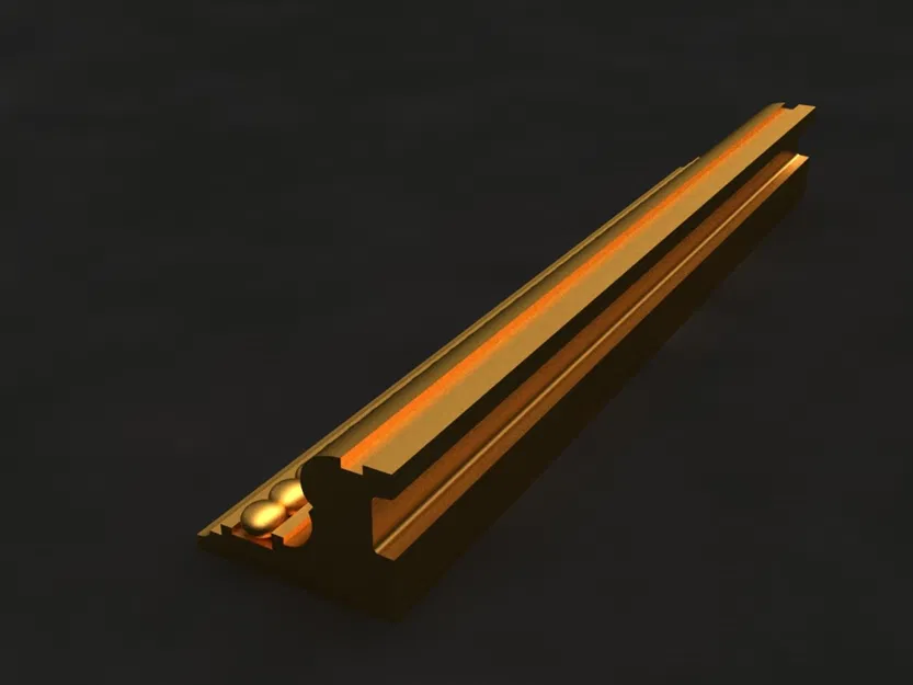 Cornice_9Bgt4 – Mẫu 3D khuôn phào/chỉ Cornice sẵn sàng 3D print - Image 1