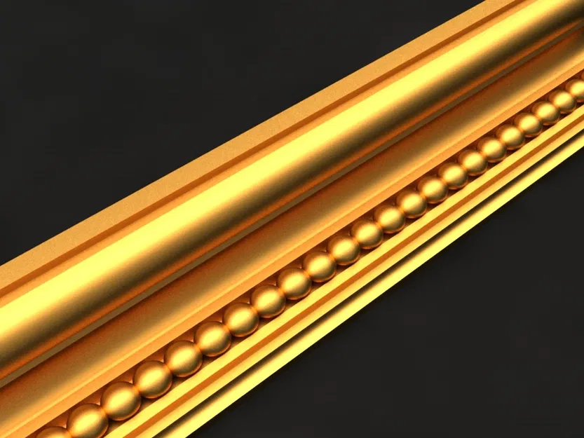 Cornice_9Bgt4 – Mẫu 3D khuôn phào/chỉ Cornice sẵn sàng 3D print - Image 3