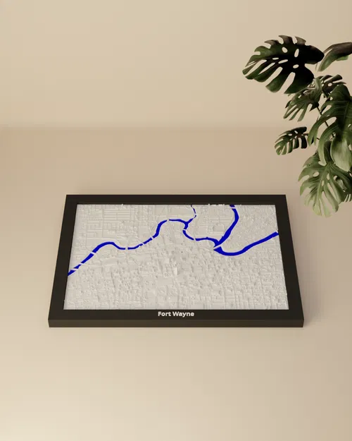 Fort Wayne, Hoa Kỳ - Mô hình thu nhỏ 3D - Image 3