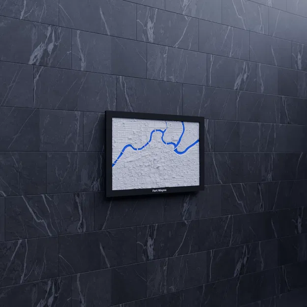 Fort Wayne, Hoa Kỳ - Mô hình thu nhỏ 3D - Image 6