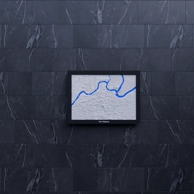 Fort Wayne, Hoa Kỳ - Mô hình thu nhỏ 3D - Image 7