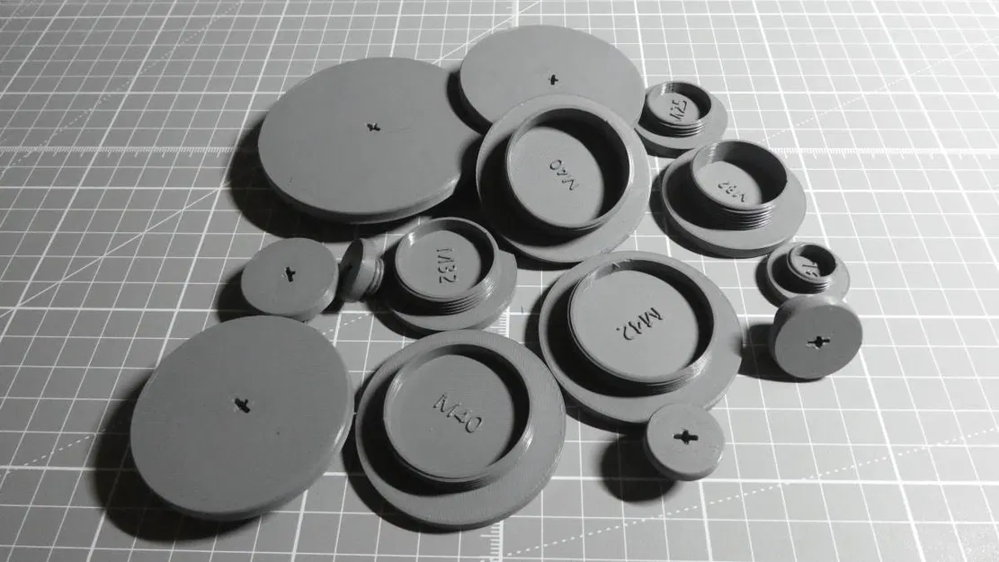 Đai ốc hãm (Locknuts), nút bịt (Blanking Plugs), bushing và washers - Image 2