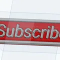 Nút YouTube Subscribe Button (kiểu classic) để in 3D - Thumbnail 2