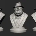 Mafia Boss Pack 3D Print Ready – Bộ Tượng Bán Thân Sẵn Sàng In 3D - Thumbnail 3