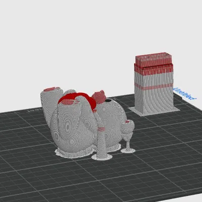 Móc Khóa Gấu Valentine (Valentines Bear Keyring)