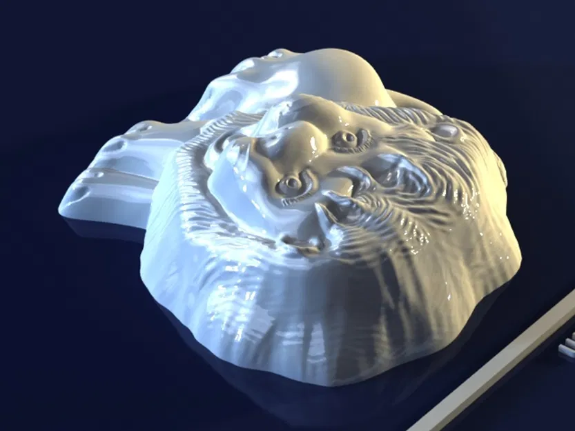 Lion_DY6oZDY – Mẫu 3D khuôn sư tử chất lượng cao - Image 3