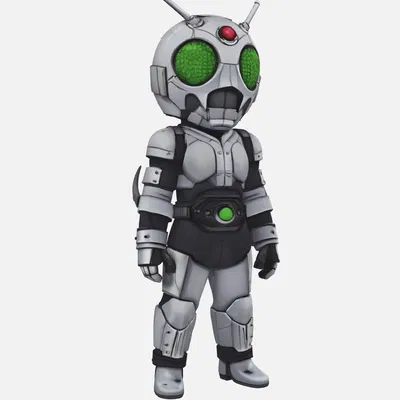 Kamen Rider Shadow Moon (mô hình 3D)