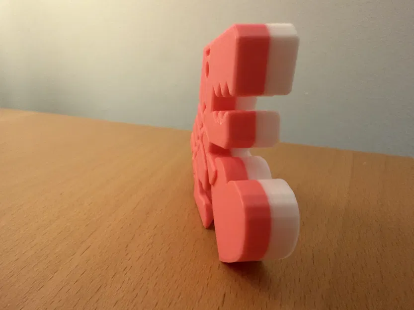 FlexiRex T-Rex dẻo bản Trái Tim Valentine (in sạch, không cần supports) - Image 5