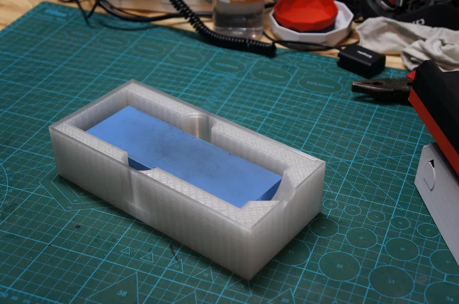 Hộp ngâm đá mài & chân đế cho Knife Sharpener của @firstgizmo - Image 2