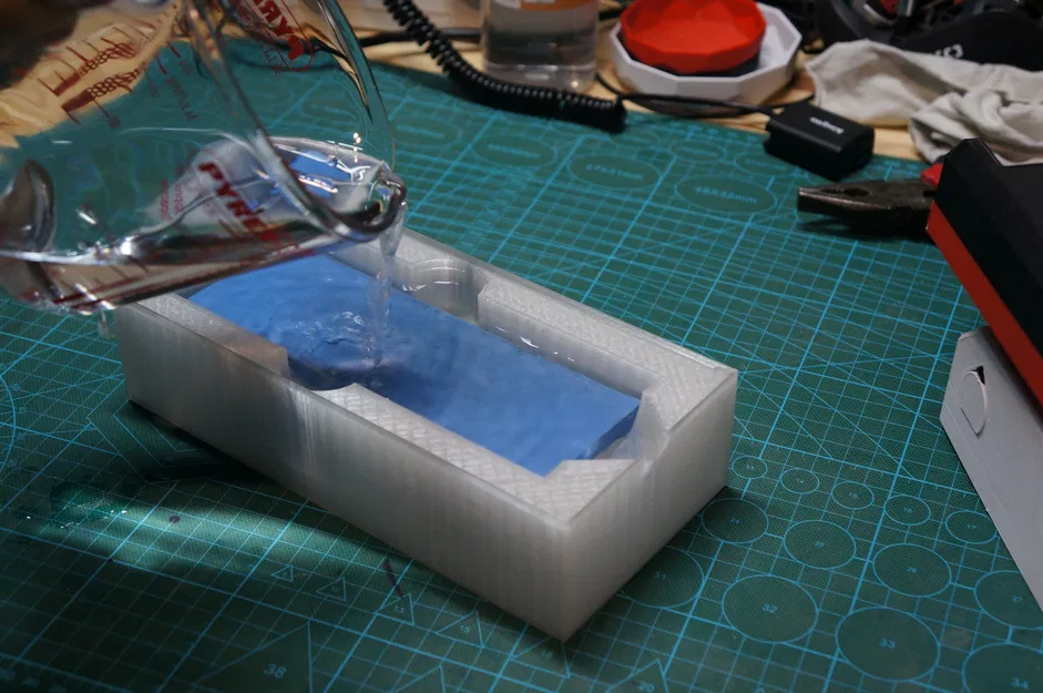 Hộp ngâm đá mài & chân đế cho Knife Sharpener của @firstgizmo - Image 3