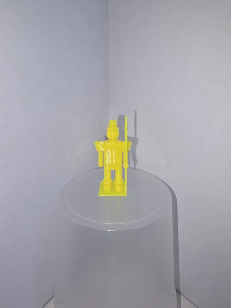 Lính gác mini cầm giáo thẳng - Image 1