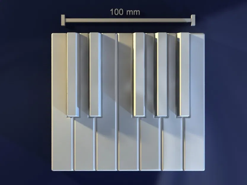 Piano_7hcXL7 – Mẫu 3D khuôn đàn piano để in 3D - Image 1