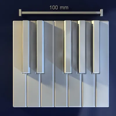 Piano_7hcXL7 – Mẫu 3D khuôn đàn piano để in 3D