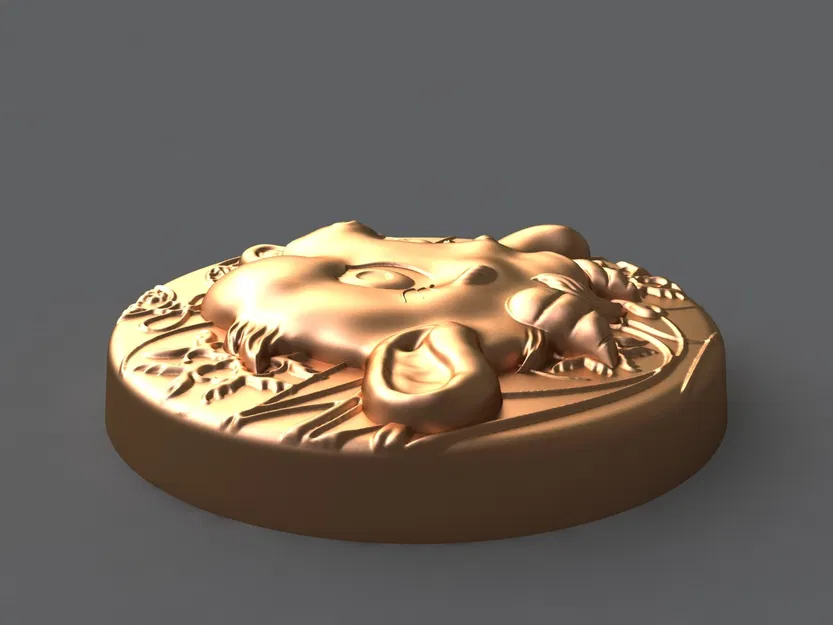 Goal_4Fd6b4F - Mẫu 3D Goal kèm khuôn texture (soap/chocolate/candle) - Image 2