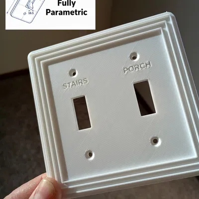 PrecisionFit: Hệ Plate Ốp Tường & Gasket Tham Số (Parametric)