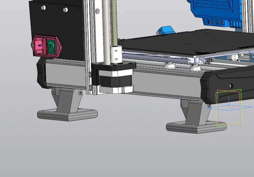 Chân nâng dài (Extended legs) cho Sovol SV06 ACE - Image 1