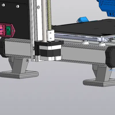 Chân nâng dài (Extended legs) cho Sovol SV06 ACE