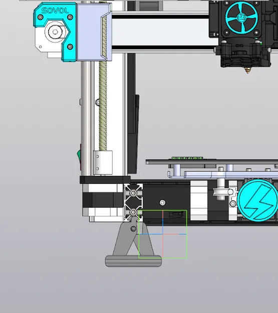 Chân nâng dài (Extended legs) cho Sovol SV06 ACE - Image 3