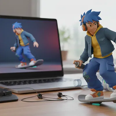 CuberPunk Insipiration Fancy Character. – Nhân vật phong cách Cyberpunk