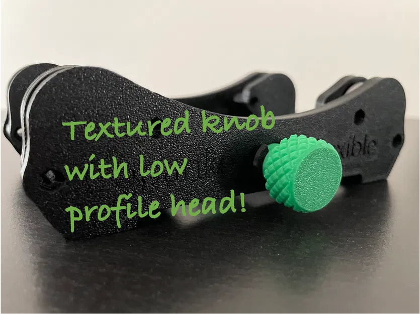 Núm vặn ốc knurled độ hở thấp cho Copanko Spool holder - Image 1