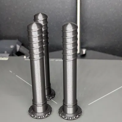 Núm vặn knurled (low clearance, filleted, short head) cho Copanko Spool holder