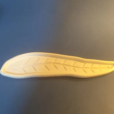 Khuôn âm (negative) lá đế cắm nhang