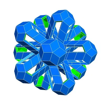 ROELOFS RHOMBIC DODECAHEDRAL POLYKNOT 2