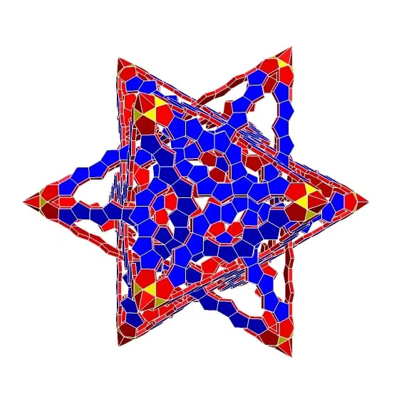 ESCHER STAR DODECAHEDRAL POLYKNOT 14 - Image 1
