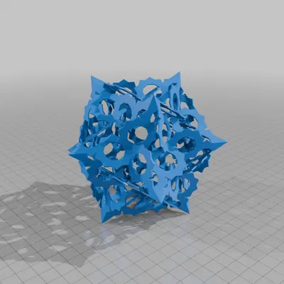 KEPLER-DA VINCI STAR DODECAHEDRON 3