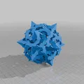 ESCHER NESTED STAR DODECAHEDRAL POLYKNOT 2 - Thumbnail 1