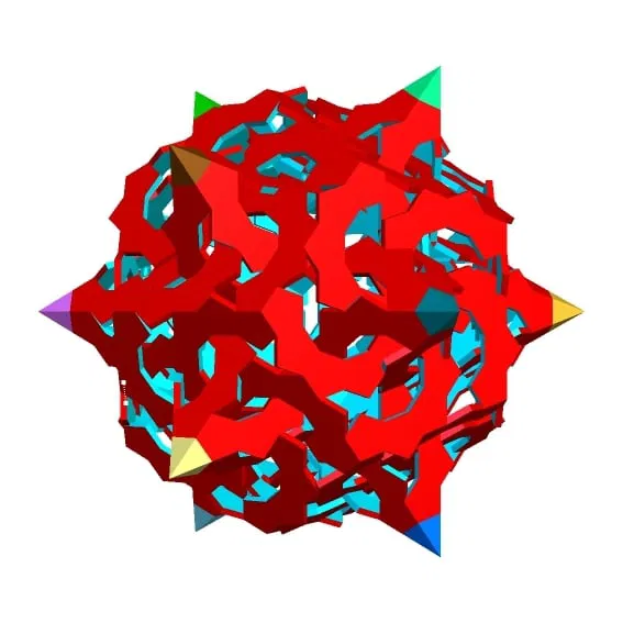 ESCHER NESTED STAR DODECAHEDRAL POLYKNOT 2 - Image 2