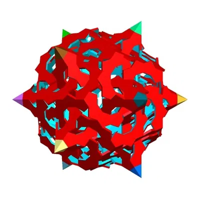 ESCHER NESTED STAR DODECAHEDRAL POLYKNOT 2