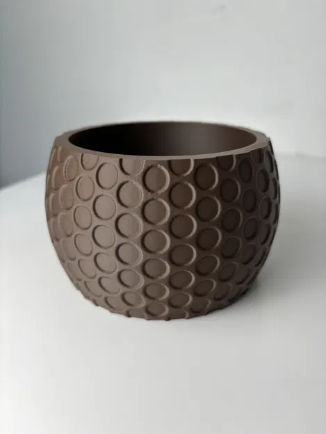 Chậu Circles Planter – Decor Botany Chic với họa tiết vòng tròn hiện đại - Image 6