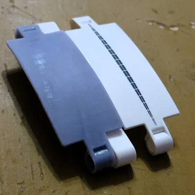 CaDA/LEGO Curved plate 3x9x2
