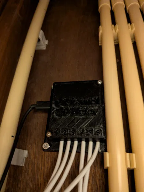 6 Channel S0 Meter – Vỏ case cho ESP32 (6 kênh) - Image 2