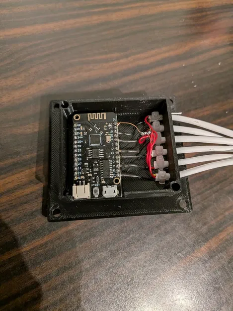 6 Channel S0 Meter – Vỏ case cho ESP32 (6 kênh) - Image 3