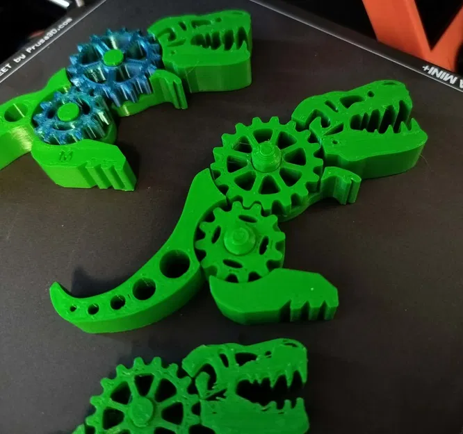 Đồ chơi fidget bánh răng T-Rex - Image 1