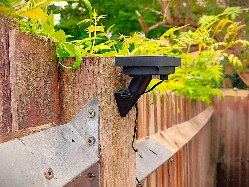 Giá đỡ pin năng lượng mặt trời cho đèn dây Fairy (Fairy Light Solar Panel Mount) - Image 7