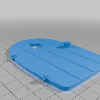 Cửa Tiên có trang trí dán và cửa bản lề