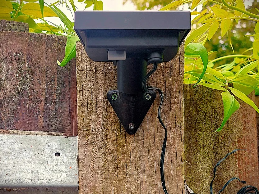 Giá đỡ pin năng lượng mặt trời cho đèn dây Fairy (Fairy Light Solar Panel Mount) - Image 8