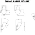 Giá đỡ pin năng lượng mặt trời cho đèn dây Fairy (Fairy Light Solar Panel Mount) - Thumbnail 9