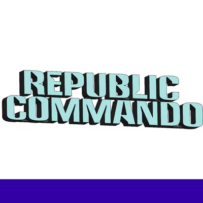 Logo 3D Republic Commando