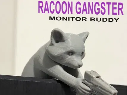 Buddy monitor gấu mèo gangster - Image 1