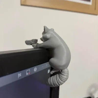Buddy monitor gấu mèo gangster